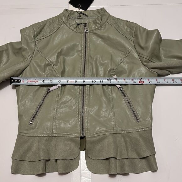 NEW LA coalition women’s faux leather jacket size S - Picture 8 of 9